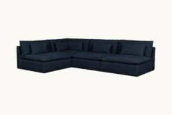 Aria Grande L-Shape Sectional 26 Aria Grande L-Shape Sectional -SIXPENNY STORE aria grande lshape cotton canvas ancient indigo product