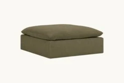 Aria Grande Ottoman 26 Aria Grande Ottoman -SIXPENNY STORE aria grande ottoman cotton canvas quiet sage product