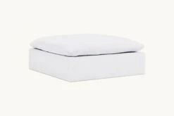 Aria Grande Ottoman 28 Aria Grande Ottoman -SIXPENNY STORE aria grande ottoman cotton linen pacific pearl product