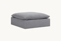 Aria Grande Ottoman 34 Aria Grande Ottoman -SIXPENNY STORE aria grande ottoman light weight linen ink cap product