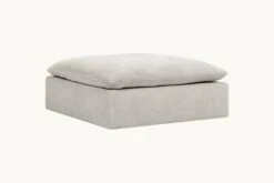 Aria Grande Ottoman Slipcover Only 35 Aria Grande Ottoman Slipcover Only -SIXPENNY STORE aria grande ottoman medium weight linen jasmine rice product slipcover