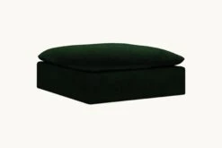 Aria Grande Ottoman Slipcover Only 39 Aria Grande Ottoman Slipcover Only -SIXPENNY STORE aria grande ottoman washed cotton velvet emerald city product slipcover
