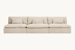 Aria Grande Sectional Slipcover Only 27 Aria Grande Sectional Slipcover Only -SIXPENNY STORE aria grande sectional sofa cotton canvas beach walk product slipcover