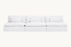 Aria Grande Sectional Slipcover Only 28 Aria Grande Sectional Slipcover Only -SIXPENNY STORE aria grande sectional sofa cotton linen pacific pearl product slipcover