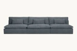Aria Grande Sectional Slipcover Only 32 Aria Grande Sectional Slipcover Only -SIXPENNY STORE aria grande sectional sofa light weight linen black pepper product slipcover
