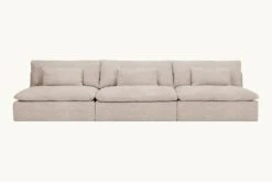 Aria Grande Sectional Slipcover Only 31 Aria Grande Sectional Slipcover Only -SIXPENNY STORE aria grande sectional sofa light weight linen oat flour product slipcover