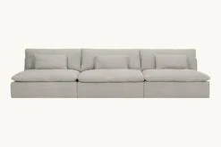 Aria Grande Sectional Slipcover Only 36 Aria Grande Sectional Slipcover Only -SIXPENNY STORE aria grande sectional sofa medium weight linen jasmine rice product slipcover