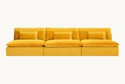 Aria Grande Sectional Slipcover Only 39 Aria Grande Sectional Slipcover Only -SIXPENNY STORE aria grande sectional sofa washed cotton velvet amber coast product slipcover