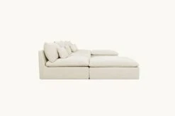 Aria Grande U-Shape Sectional 22 Aria Grande U-Shape Sectional -SIXPENNY STORE aria grande ushape sectional medium weight linen warm oatmeal product PDP3