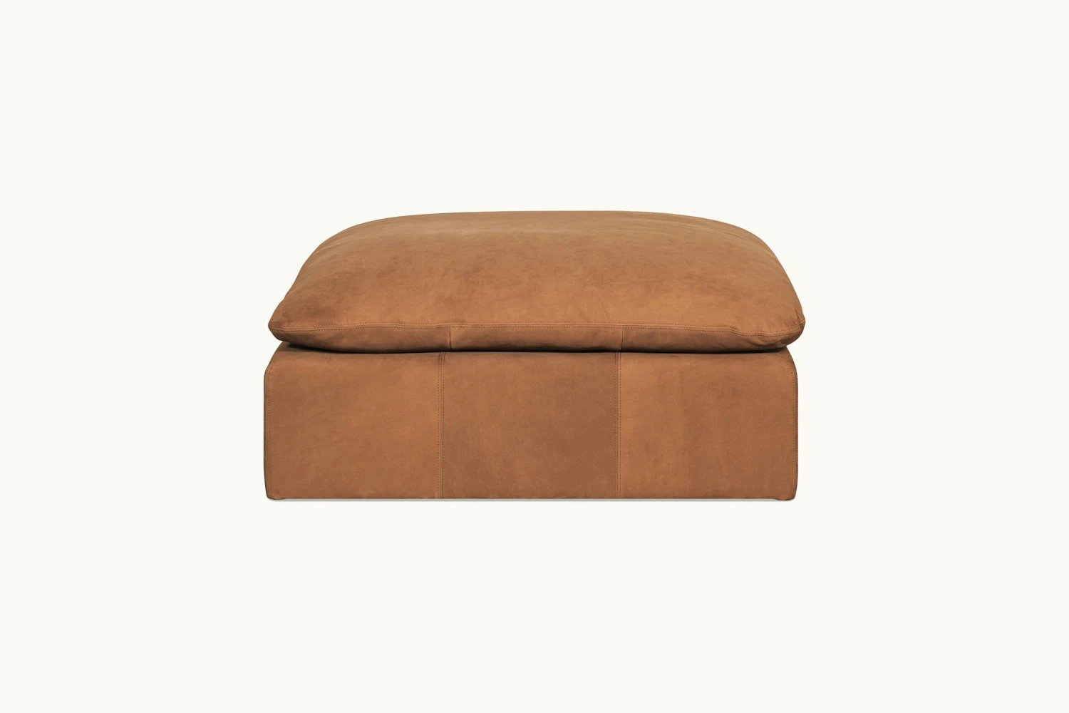 Aria Leather Ottoman 2 Aria Leather Ottoman - Image 2