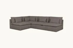 Aria L-Shape Sectional 32 Aria L-Shape Sectional -SIXPENNY STORE aria lshape cotton canvas moon dust product long slipcover