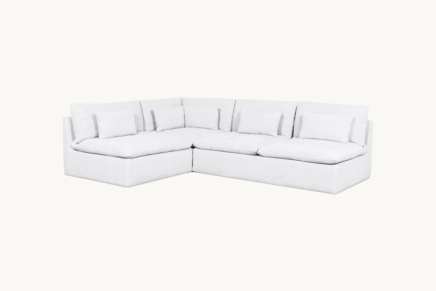 Aria L-Shape Sectional Slipcover Only 20 Aria L-Shape Sectional Slipcover Only - Image 20