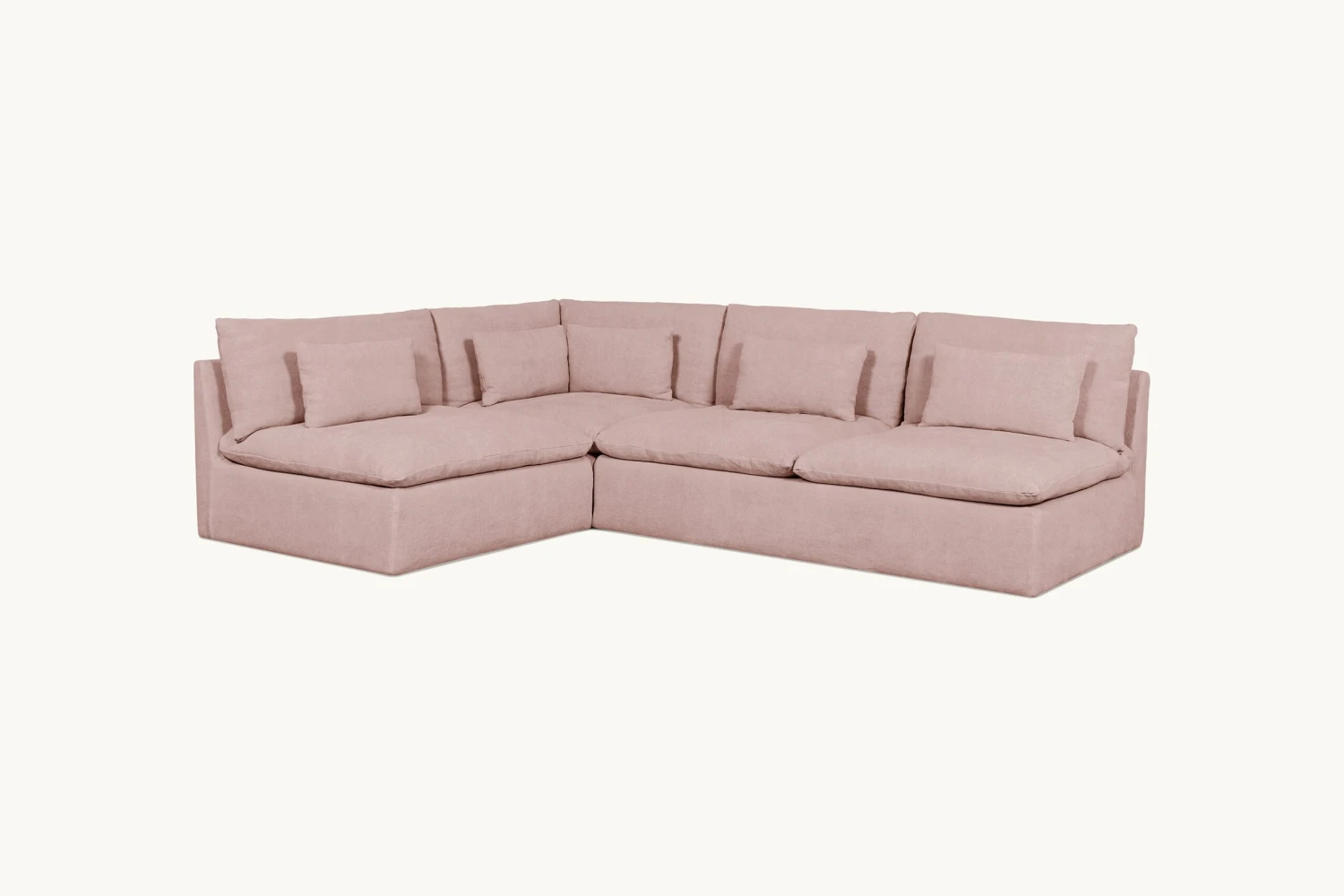 Aria L-Shape Sectional Slipcover Only 8 Aria L-Shape Sectional Slipcover Only - Image 8