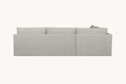 Aria L-Shape Sectional 23 Aria L-Shape Sectional -SIXPENNY STORE aria lshape medium weight linen jasmine rice product PDP4 long slipcover