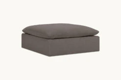 Aria Ottoman Slipcover Only -SIXPENNY STORE aria ottoman cotton canvas moon dust product slipcover ab8f59f3 1e34 4349 9242 f7ce3e00f6b2