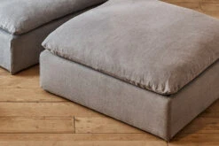 Aria Ottoman 23 Aria Ottoman -SIXPENNY STORE aria ottoman light weight linen ink cap product PDP6