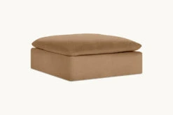 Aria Ottoman 24 Aria Ottoman -SIXPENNY STORE aria ottoman washed cotton velvet daily bread product