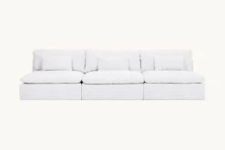 Aria Sectional Slipcover Only 26 Aria Sectional Slipcover Only -SIXPENNY STORE aria sectional sofa cotton linen pacific pearl product slipcover