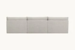 Aria Sectional -SIXPENNY STORE aria sectional sofa medium weight linen jasmine rice product PDP4