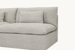 Aria Sectional Slipcover Only 24 Aria Sectional Slipcover Only -SIXPENNY STORE aria sectional sofa medium weight linen jasmine rice product PDP5 slipcover