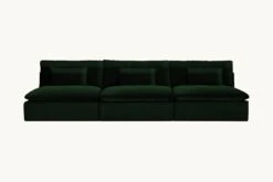 Aria Sectional Slipcover Only 33 Aria Sectional Slipcover Only -SIXPENNY STORE aria sectional sofa washed cotton velvet emerald city product slipcover