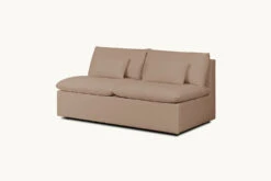 Aria Sleeper Sofa -SIXPENNY STORE aria sleeper recycled poly linen golden reed product full