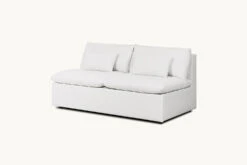 Aria Sleeper Sofa -SIXPENNY STORE aria sleeper recycled poly linen young coconut product full