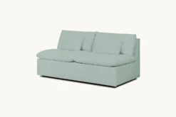 Aria Sleeper Sofa -SIXPENNY STORE aria sleeper thread dyed cotton linen hello aloe product full