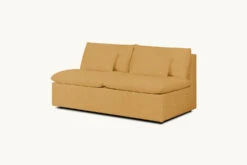 Aria Sleeper Sofa -SIXPENNY STORE aria sleeper thread dyed cotton linen honey bee product full