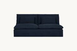 Aria Sofa -SIXPENNY STORE aria sofa cotton canvas ancient indigo product 72 slipcover