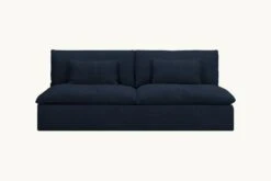Aria Sofa Slipcover Only -SIXPENNY STORE aria sofa cotton canvas ancient indigo product 84 slipcover