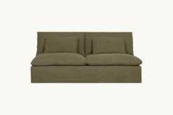 Aria Sofa -SIXPENNY STORE aria sofa cotton canvas quiet sage product 72 slipcover