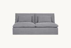 Aria Sofa -SIXPENNY STORE aria sofa light weight linen ink cap product 72 slipcover