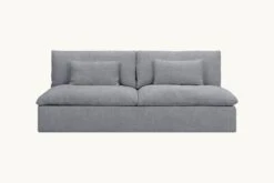 Aria Sofa Slipcover Only -SIXPENNY STORE aria sofa light weight linen ink cap product 84 slipcover