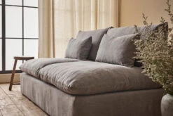 Aria Sofa -SIXPENNY STORE aria sofa light weight linen ink cap product PDP6 72