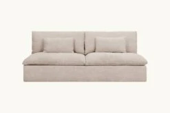 Aria Sofa Slipcover Only -SIXPENNY STORE aria sofa light weight linen oat flour product 84 slipcover