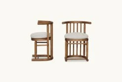 Bene Dining Chair (2pc) -SIXPENNY STORE bene dining chair medium weight linen jasmine rice product PDP4 heritage ash