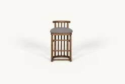 Bene Dining Stool Slipcover Only (1pc) -SIXPENNY STORE bene dining stool light weight linen ink cap product counter slipcover