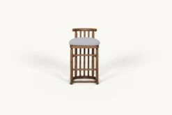 Bene Dining Stool Slipcover Only (1pc) -SIXPENNY STORE bene dining stool medium weight linen poppy seed product counter slipcover