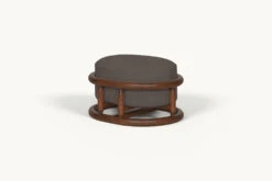 Bene Ottoman Slipcover Only -SIXPENNY STORE bene ottoman cotton canvas moon dust product slipcover