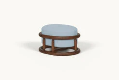 Bene Ottoman Slipcover Only -SIXPENNY STORE bene ottoman cotton linen salt water product slipcover