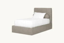 Camino Bed Slipcover Only -SIXPENNY STORE camino bed light weight linen cracked pepper product twin slipcover