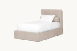 Camino Bed Slipcover Only -SIXPENNY STORE camino bed light weight linen oat flour product twin slipcover