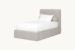 SIXPENNY STORE -SIXPENNY STORE camino bed medium weight linen jasmine rice product pdp3 twin slipcover