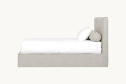 Camino Bed Slipcover Only -SIXPENNY STORE camino bed medium weight linen jasmine rice product pdp4 twin slipcover