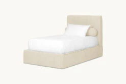 Camino Bed Slipcover Only -SIXPENNY STORE camino bed medium weight linen warm oatmeal product twin slipcover