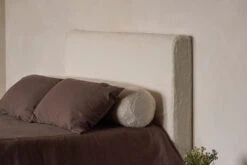 Camino Bed -SIXPENNY STORE camino bed recycled faux fur dandelion poof product pdp6 full