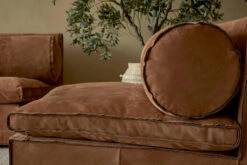 Camino Leather Chair -SIXPENNY STORE camino leather chair meridian leather sunset canyon product PDP6copy