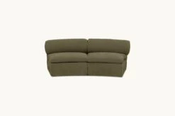 Camino Sectional Slipcover Only -SIXPENNY STORE camino sectional sofa 2pc cotton canvas quiet sage product slipcover