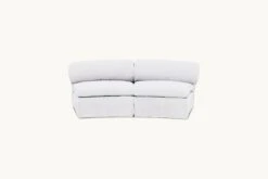 Camino Sectional Slipcover Only -SIXPENNY STORE camino sectional sofa 2pc cotton linen pacific pearl product slipcover